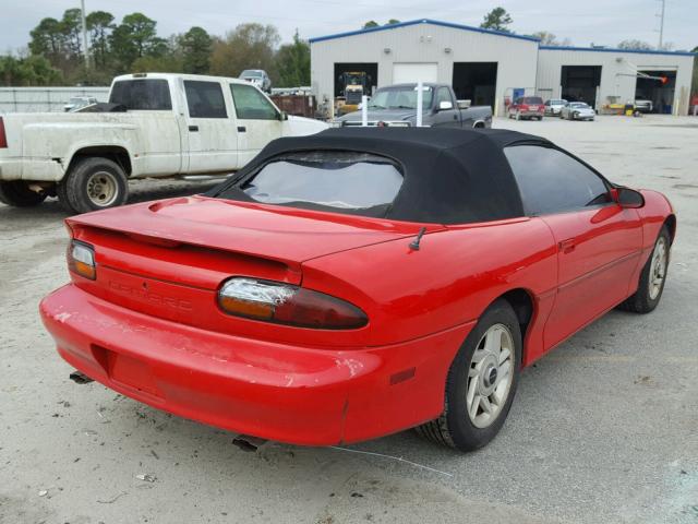 2G1FP32K312124584 - 2001 CHEVROLET CAMARO RED photo 4