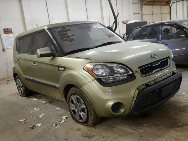 KNDJT2A51C7425658 - 2012 KIA SOUL GREEN photo 1