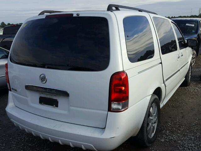 5GADV23147D113859 - 2007 BUICK TERRAZA CX WHITE photo 4