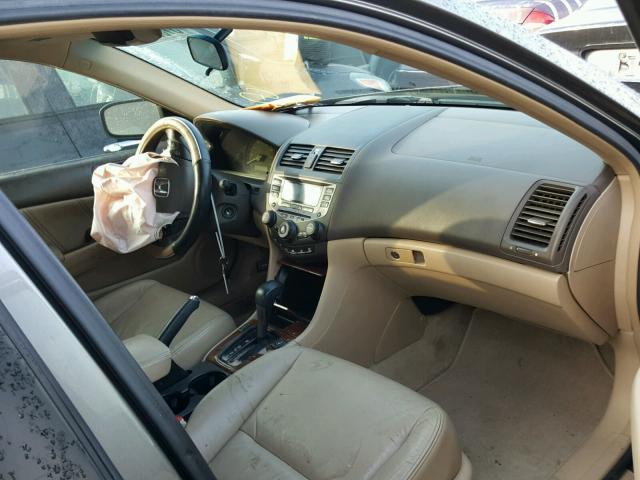 1HGCM66587A086767 - 2007 HONDA ACCORD EX BROWN photo 5