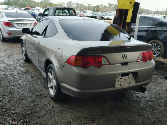 JH4DC530X2C025618 - 2002 ACURA RSX TYPE-S TAN photo 3