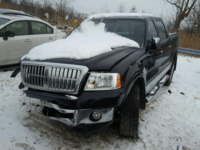 5LTPW18577FJ11670 - 2007 LINCOLN MARK LT BLACK photo 2