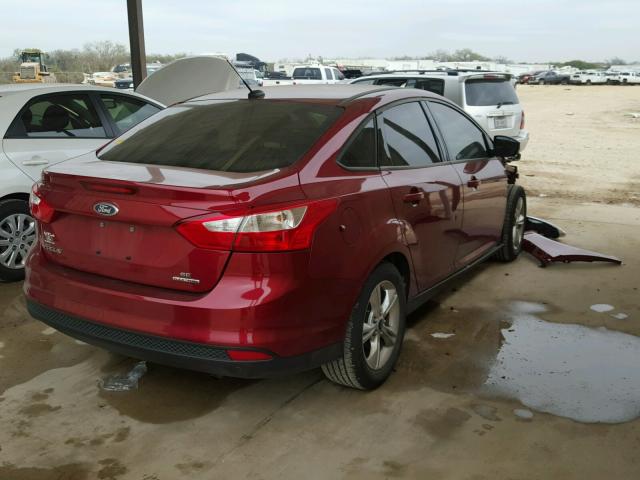 1FADP3F25EL183530 - 2014 FORD FOCUS SE RED photo 4