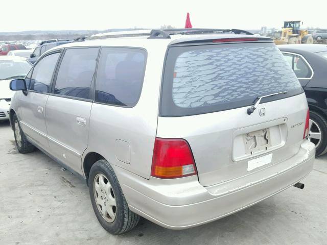 JHMRA1877SC023660 - 1995 HONDA ODYSSEY EX GRAY photo 3