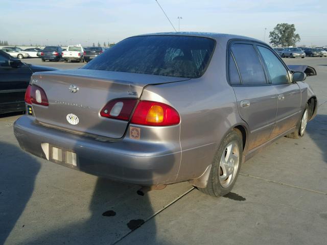 1NXBR18E3WZ026092 - 1998 TOYOTA COROLLA VE BEIGE photo 4