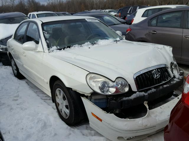 KMHWF25S25A152602 - 2005 HYUNDAI SONATA GL WHITE photo 1