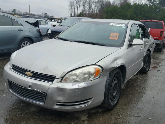 2G1WB55KX81307423 - 2008 CHEVROLET IMPALA LS SILVER photo 2