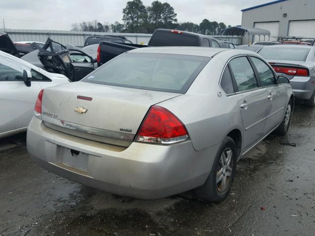 2G1WB55KX81307423 - 2008 CHEVROLET IMPALA LS SILVER photo 4