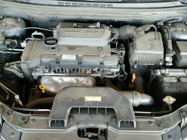 KMHDU46D48U504591 - 2008 HYUNDAI ELANTRA GL GRAY photo 7