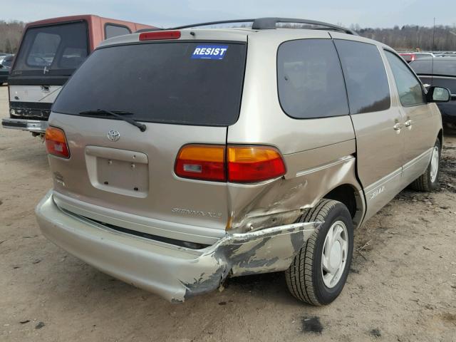 4T3ZF13C9YU205423 - 2000 TOYOTA SIENNA LE TAN photo 4