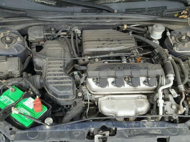 2HGES26894H594387 - 2004 HONDA CIVIC EX ლურჯი ფოტო 7
