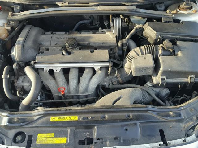 YV1RS61T232255779 - 2003 VOLVO S60 SILVER photo 7