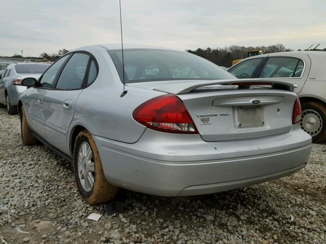 1FAFP56S75A133745 - 2005 FORD TAURUS SEL SILVER photo 3