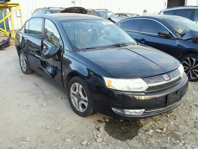 1G8AL52F63Z126884 - 2003 SATURN ION LEVEL BLACK photo 1