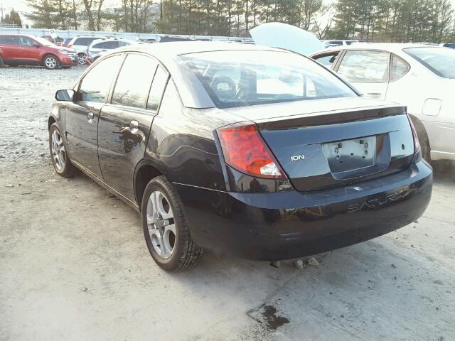 1G8AL52F63Z126884 - 2003 SATURN ION LEVEL 黑色 照片 3