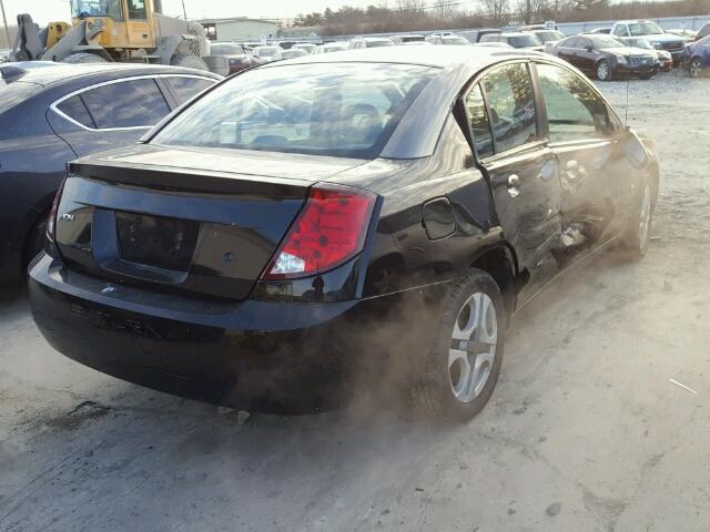 1G8AL52F63Z126884 - 2003 SATURN ION LEVEL BLACK photo 4