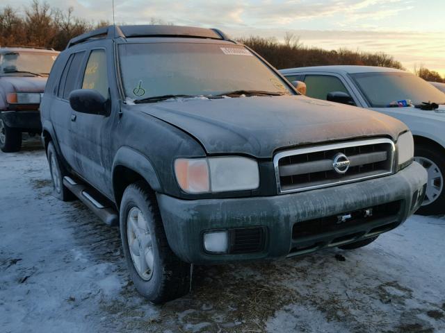 JN8DR09Y92W702788 - 2002 NISSAN PATHFINDER GREEN photo 1