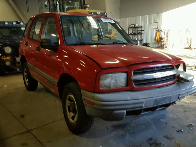 2CNBJ13C3X6903564 - 1999 CHEVROLET TRACKER RED photo 1