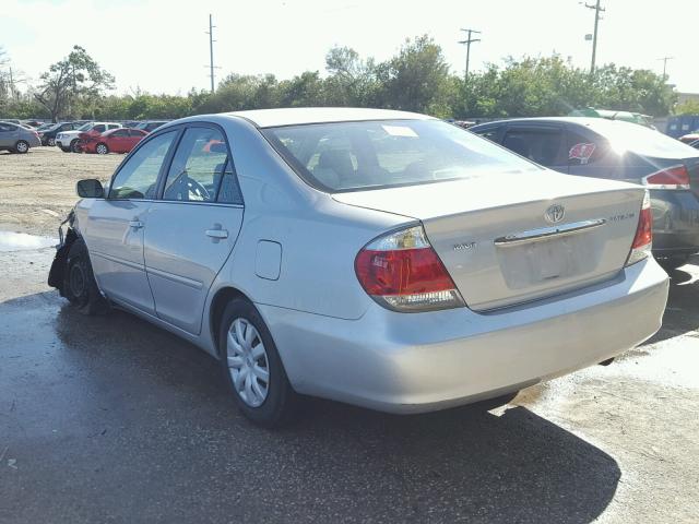 4T1BE32K06U152822 - 2006 TOYOTA CAMRY LE SILVER photo 3