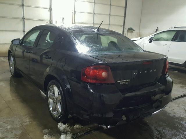 1B3BD2FB6BN562591 - 2011 DODGE AVENGER LU BLACK photo 3