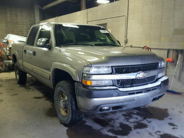 1GCHK23U82F236581 - 2002 CHEVROLET SILVERADO TAN photo 1