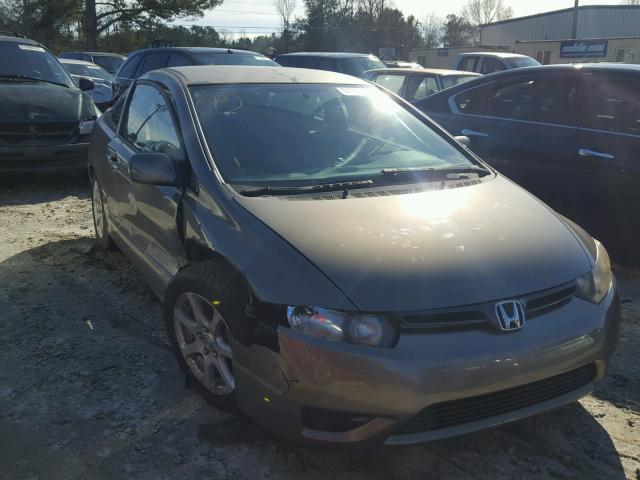 2HGFG12628H570281 - 2008 HONDA CIVIC LX BROWN photo 1