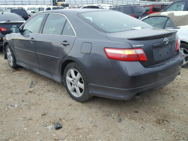 4T1BK46K07U534181 - 2007 TOYOTA CAMRY NEW GRAY photo 3