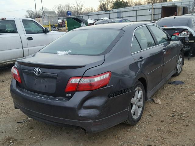 4T1BK46K07U534181 - 2007 TOYOTA CAMRY NEW GRAY photo 4