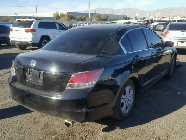 JHMCP26488C022416 - 2008 HONDA ACCORD LXP BLACK photo 4