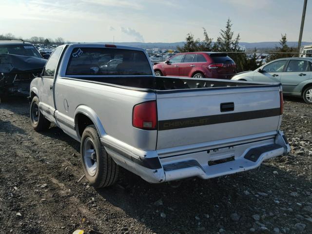 1GCCS14Z5S8122086 - 1995 CHEVROLET S TRUCK S1 SILVER photo 3