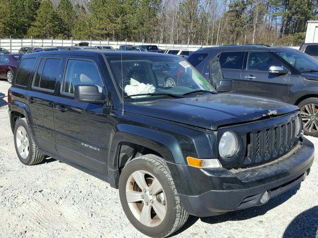 1C4NJPFB1DD191320 - 2013 JEEP PATRIOT LA GREEN photo 1