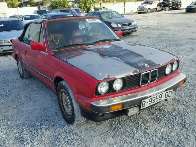 WBABB2305H1942333 - 1987 BMW 325 I AUTO RED photo 1