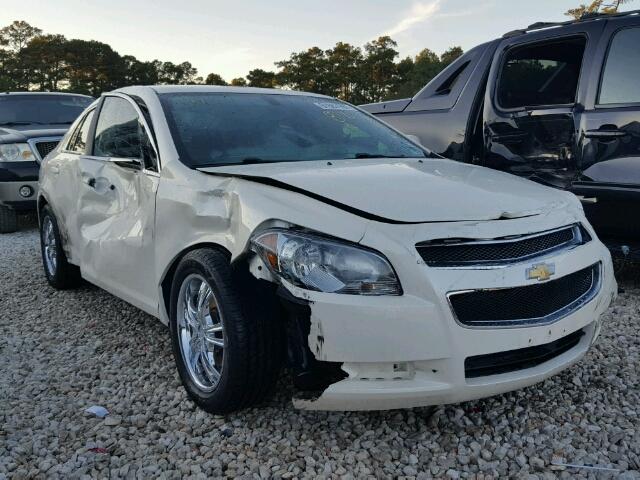 1G1ZC5EB8AF283518 - 2010 CHEVROLET MALIBU 1LT CREAM photo 1