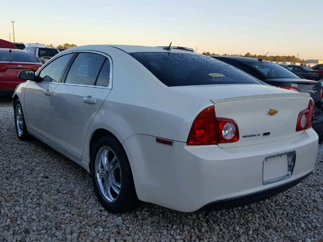 1G1ZC5EB8AF283518 - 2010 CHEVROLET MALIBU 1LT CREAM photo 3