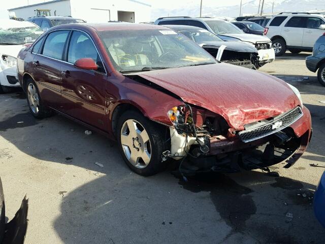 2G1WD58C979182364 - 2007 CHEVROLET IMPALA SUP RED photo 1