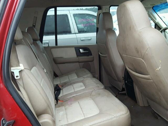 1FMPU18L73LB36714 - 2003 FORD EXPEDITION RED photo 6