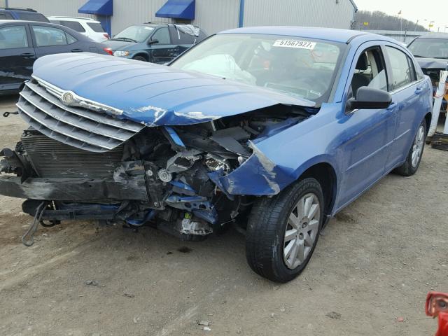 1C3LC46KX8N156568 - 2008 CHRYSLER SEBRING LX BLUE photo 2