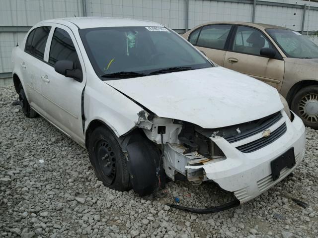 1G1AS58H197217382 - 2009 CHEVROLET COBALT LS WHITE photo 1