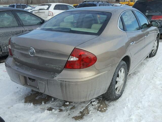 2G4WD582X61187497 - 2006 BUICK LACROSSE C GOLD photo 4