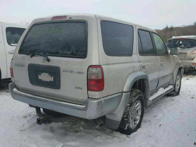 JT3HN87R9Y0309036 - 2000 TOYOTA 4RUNNER LI SILVER photo 4