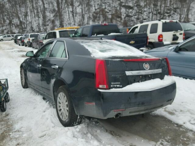 1G6DG5EY9B0170551 - 2011 CADILLAC CTS LUXURY BLACK photo 3