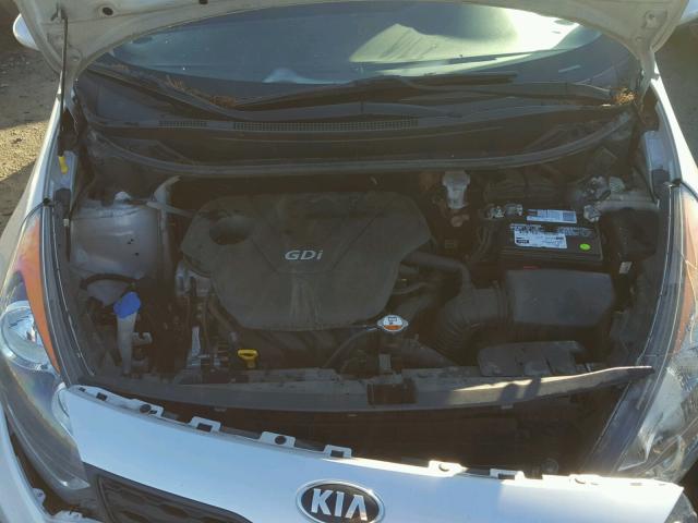 KNADM5A31D6138691 - 2013 KIA RIO LX Արծաթագույն լուսանկար 7