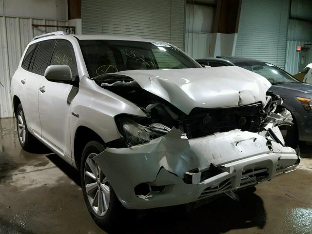 JTEEW41A582020064 - 2008 TOYOTA HIGHLANDER WHITE photo 1