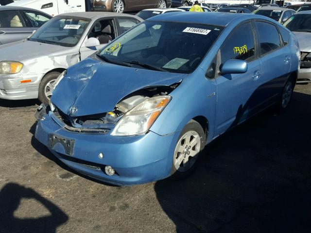 JTDKB20U467080954 - 2006 TOYOTA PRIUS BLUE photo 2