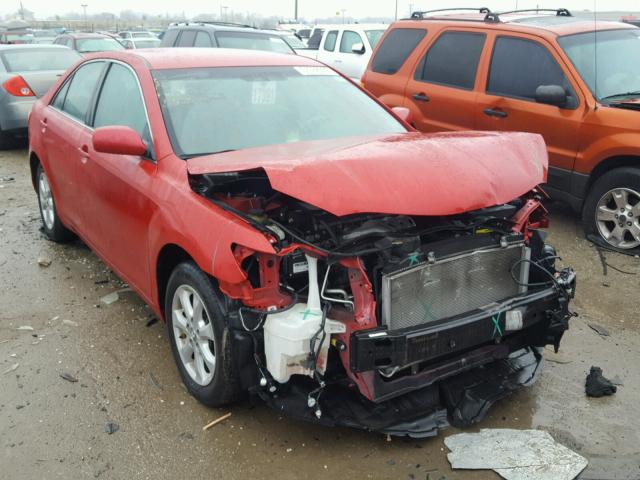 4T1BE46K99U313527 - 2009 TOYOTA CAMRY BASE RED photo 1