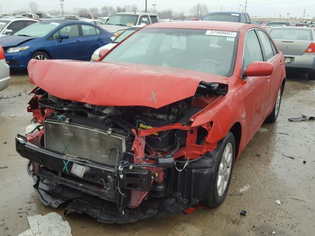 4T1BE46K99U313527 - 2009 TOYOTA CAMRY BASE RED photo 2