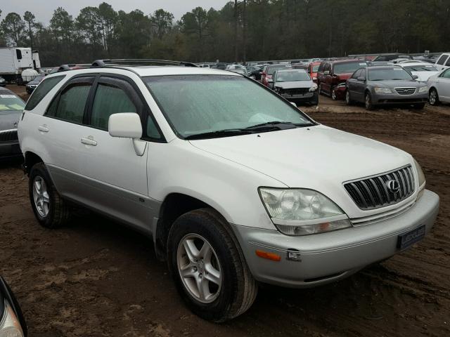 JTJGF10U210086691 - 2001 LEXUS RX 300 WHITE photo 1