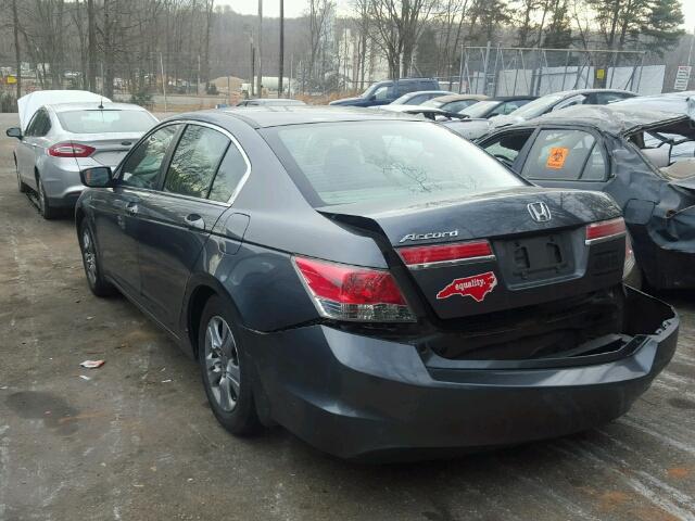 1HGCP2F35CA046767 - 2012 HONDA ACCORD LX SILVER photo 3