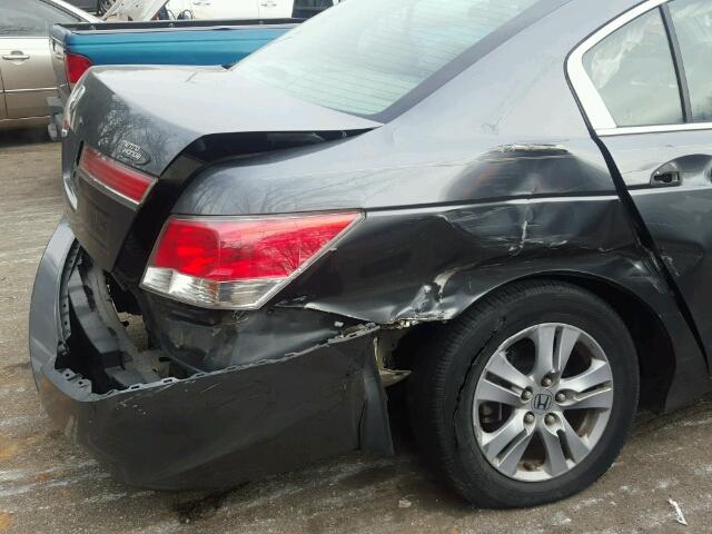 1HGCP2F35CA046767 - 2012 HONDA ACCORD LX SILVER photo 9