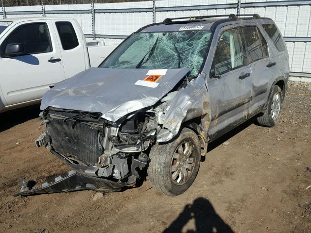 SHSRD78866U404745 - 2006 HONDA CR-V EX GRAY photo 2